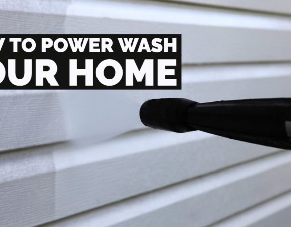 power wash your home